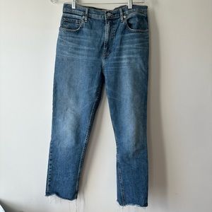 Everlane cheeky jean, size 29 crop, GUC